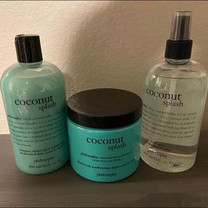 Philosophy coconut splash gift set *JUMBO SIZES*
